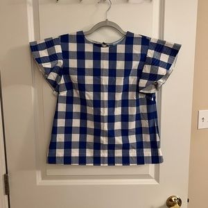 Draper James Gingham Top